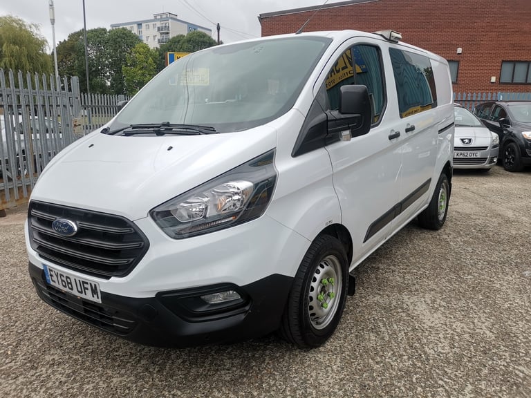 2018 Ford Transit Custom 2.0 TDCi 105ps Low Roof D/Cab Van PANEL VAN Diesel Manual