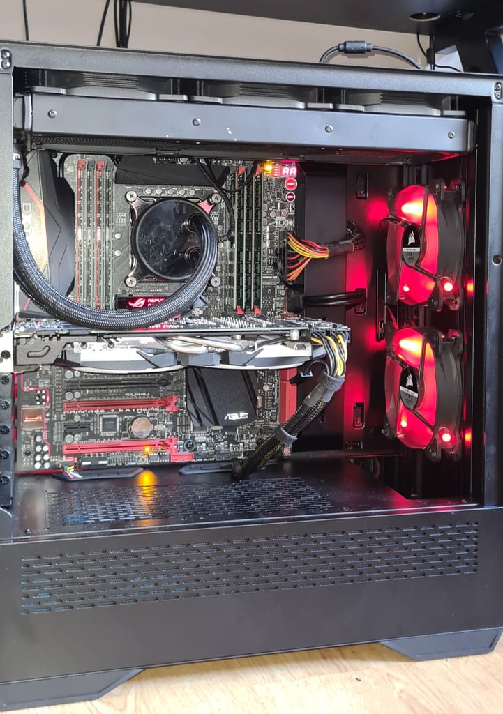 image for I7 5960x + GTX 1070ti gaming pc 