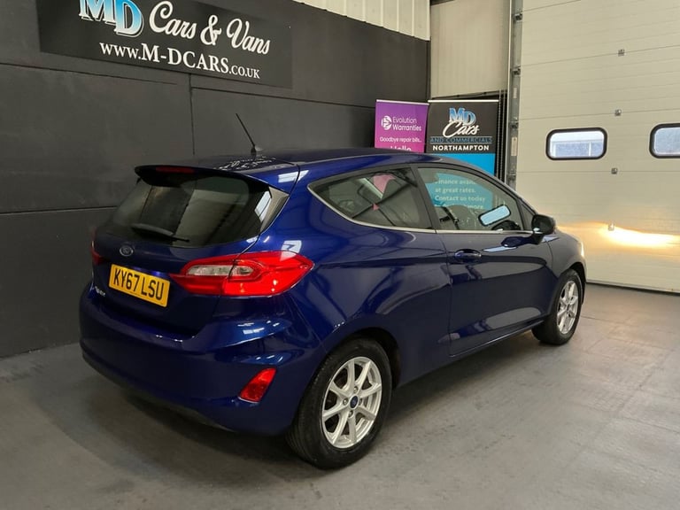 2017 Ford Fiesta 1.1 Zetec 3dr HATCHBACK PETROL Manual