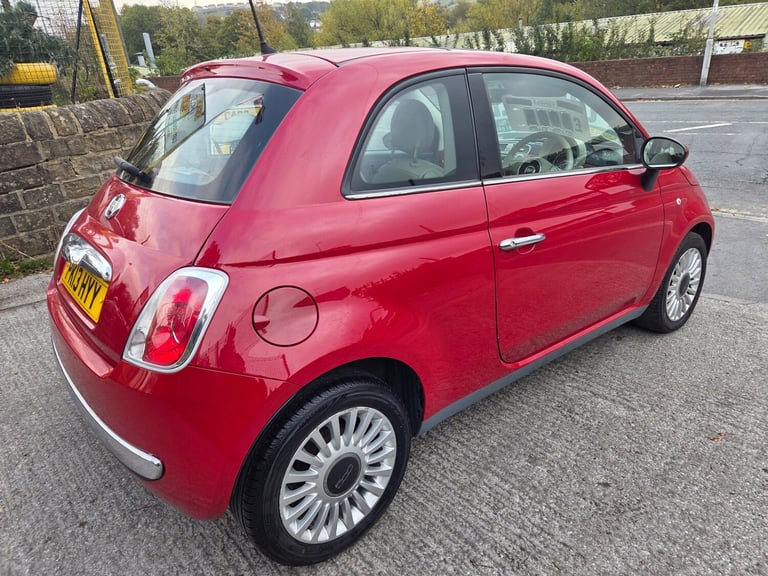 2013 Fiat 500 1.2 Lounge 3dr [Start Stop] HATCHBACK Petrol Manual