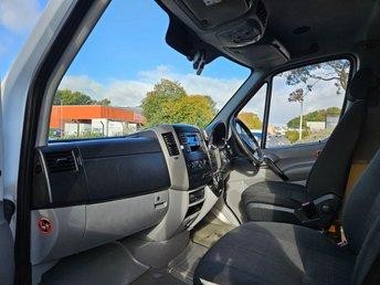 2016 ON 66 PLATE MERCEDES BENZ SPRINTER 516CDI TRW LWB DIESEL CREW VAN ULEZ FREE