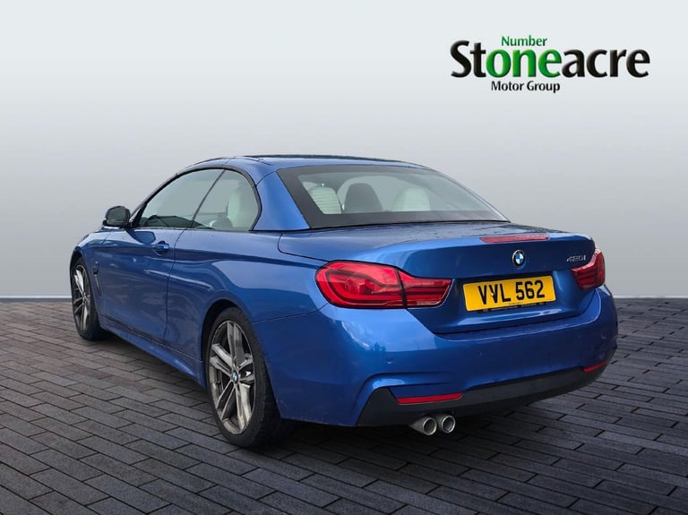 2019 BMW 4 Series 420i M Sport Convertible Auto CONVERTIBLE Petrol Automatic