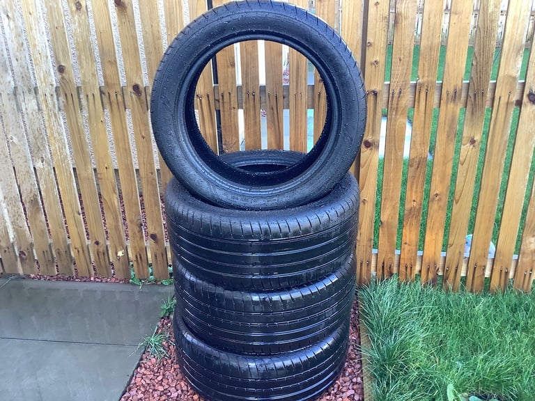 ✅ AS NEW 4 x 18” GOOD YEAR EAGLE F1 TYRES 