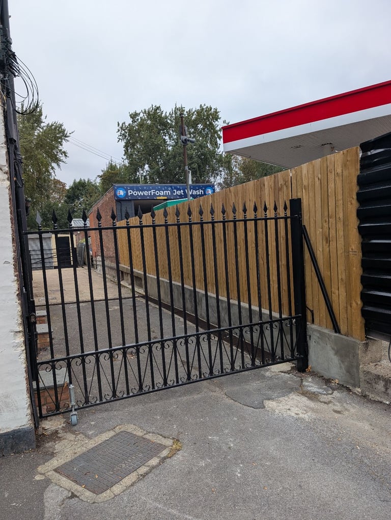 Gated private carpark 