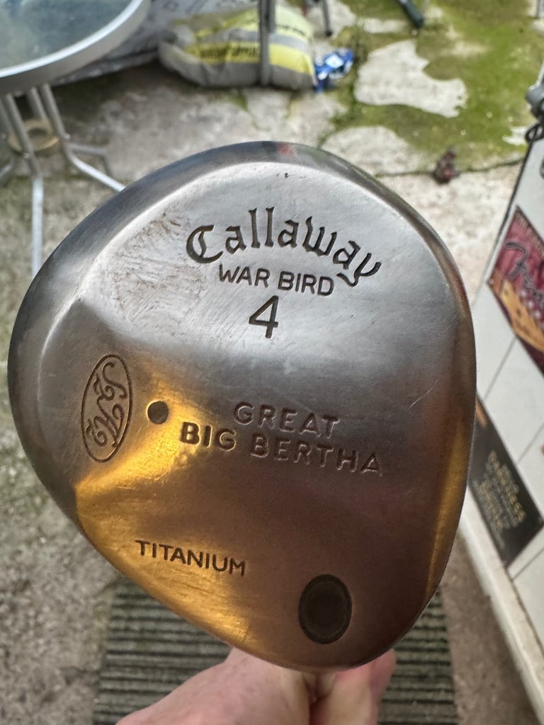 image for Callaway metal big Bertha 4 wood 