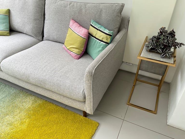 SITS Scandinavian sofa, large grey. Heals Habitat Ligne Roset, RRP £ 2.5+k so comfy 
