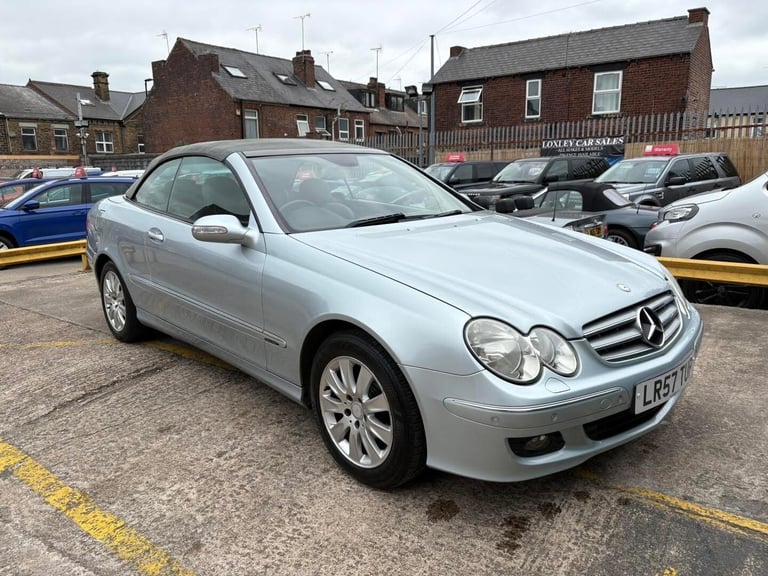 2007 Mercedes-Benz CLK 280 Elegance 2dr Tip Auto CONVERTIBLE Petrol Automatic