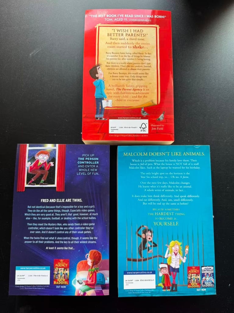 David Baddiel 3-Book Collection Set