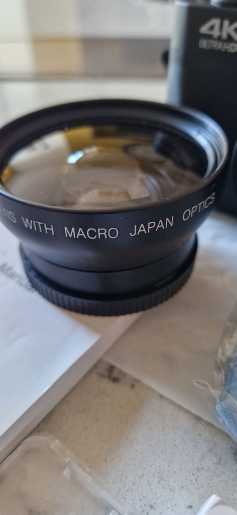 Brand new 4k Digital Camera withvwide angle lens