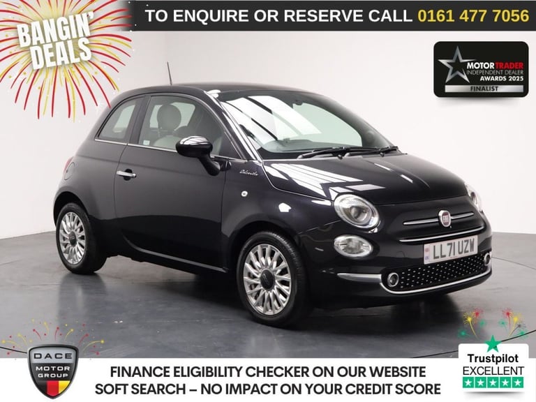 image for 2021 Fiat 500 1.0 MHEV Dolcevita Hatchback 3dr Petrol Manual Euro 6 (s/s) (70 bhp) Hatchback Petr...