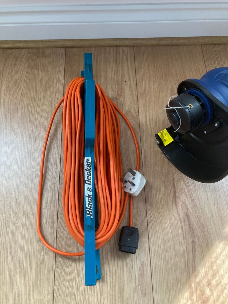 Spear & Jackson Electric Grass Trimmer 350W GT350 (New) and 20m Extension Cord 