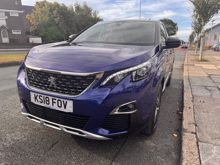 2018 Peugeot 3008 1.5 BlueHDi GT Line SUV 5dr Diesel Manual Euro 6 (s/s) (130 ps) HATCHBACK Diese...