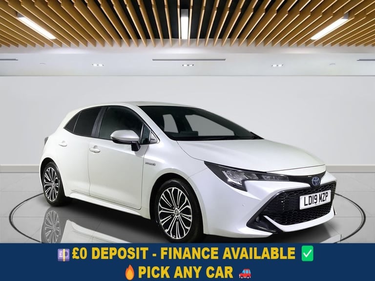2019 Toyota Corolla 2.0 VVT-h Design Hatchback 5dr Petrol Hybrid CVT Euro 6 (s/s) (184 ps) Hatchb...