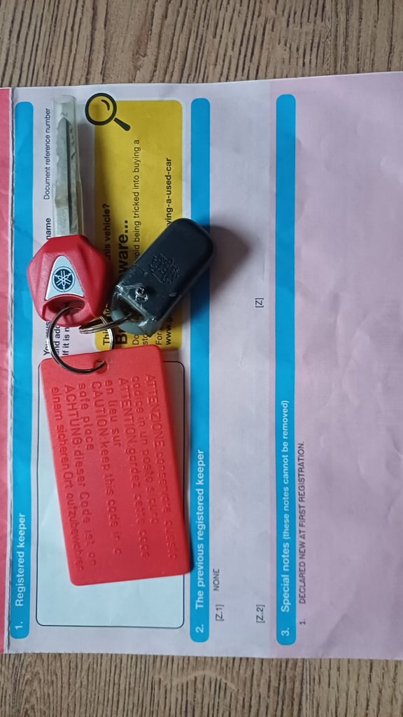 YAMAHA  2011 XJ600  SPARES /REPAIR. 