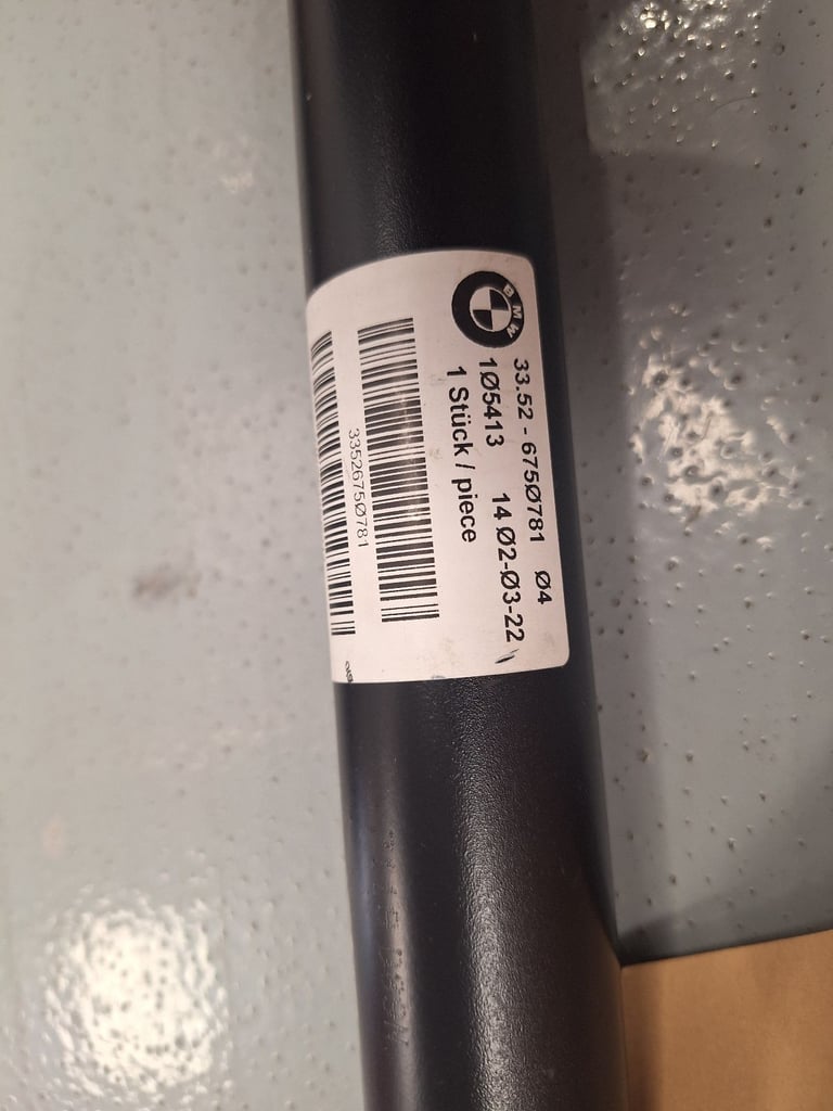 BMW shock absorber part number 6750781