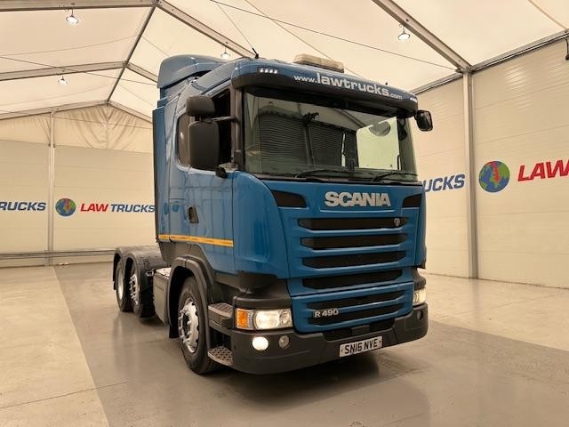 Scania R490 6x2 Midlift Sleeper Cab Tractor Unit