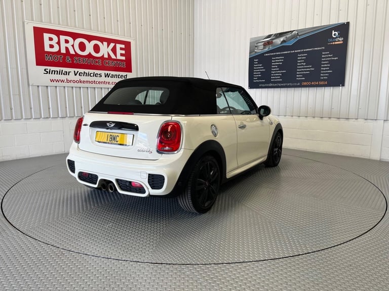 2017 MINI Convertible 2.0 John Cooper Works Euro 6 (s/s) 2dr CONVERTIBLE Petrol Manual