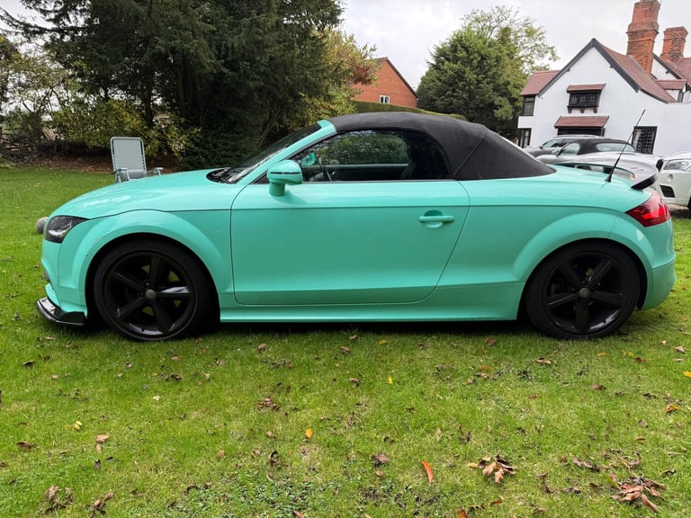 2013 AUDI TT 1.8 TFSI S LINE LOW 46K 2 KEYS LEATHER AC BODYWRAP SPOILERS PX SWAP