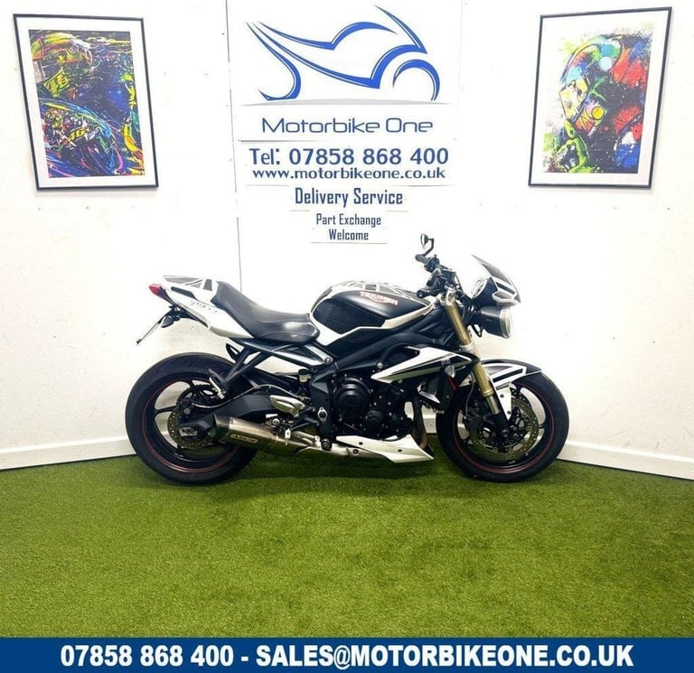2017 17 TRIUMPH STREET TRIPLE 675 ARROW EXHAUST