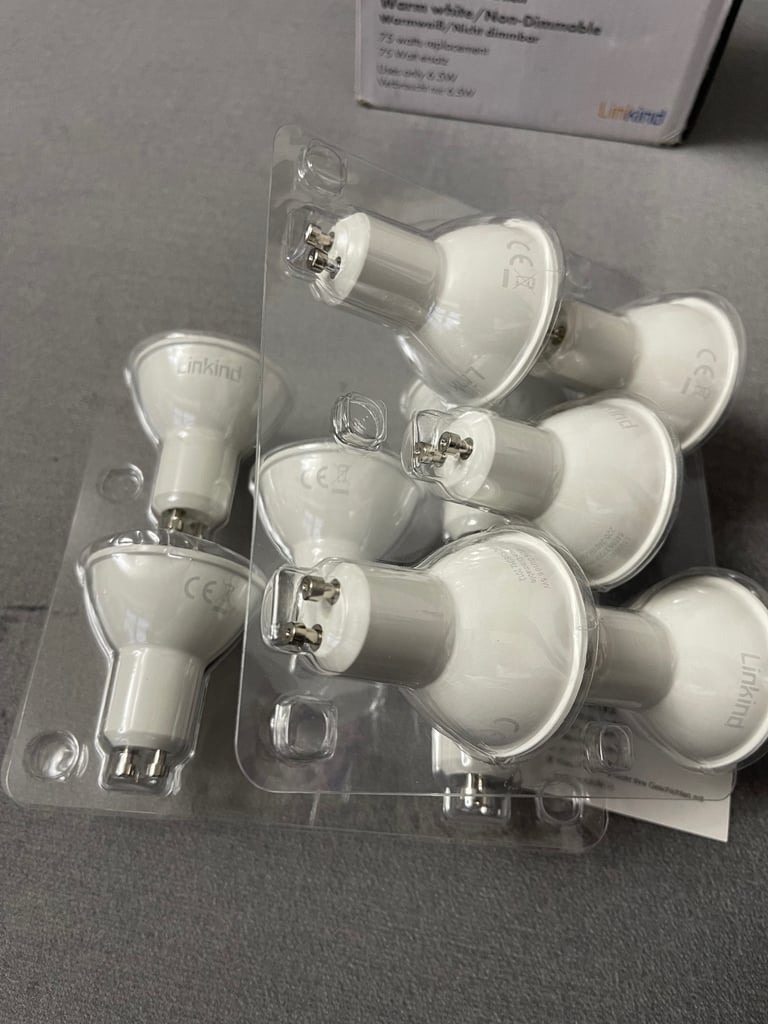 10 LED warm white 