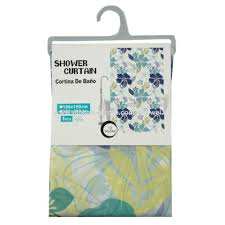 Shower Door, Bath Room Curtain + Chess (Check) Black & White Bathroom Tiles and Plumbing Fittings.