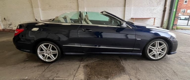 2012 MERCEDES-BENZ E250 CDi SPORT AUTO CONVERTIBLE FULL MOT JUST SERVICED LOVELY