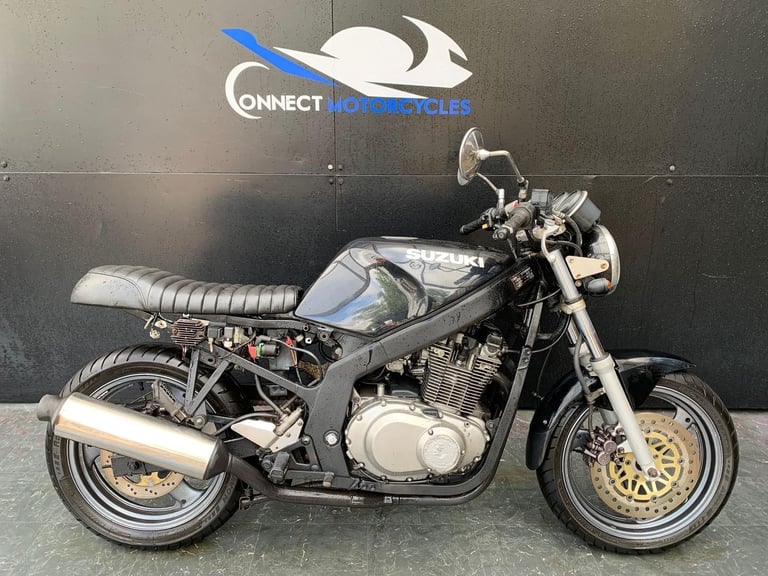 image for SUZUKI GS 500 1997 CAFE RACER PROJECT HPI CLEAR