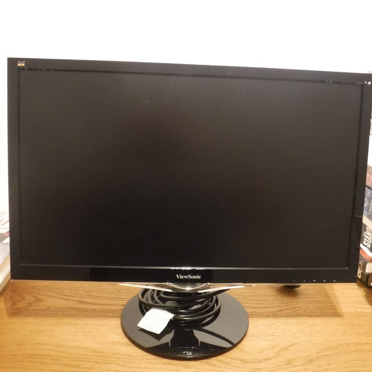 LED Monitor 24inch; ViewSonic VX2452MH – HDMI, 1080p, Works, Minor Wear