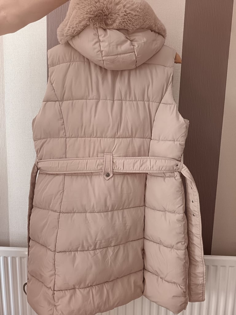 Women's cream bodywarmer