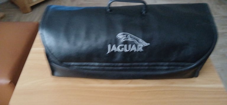 Jaguar car boot tidy bag