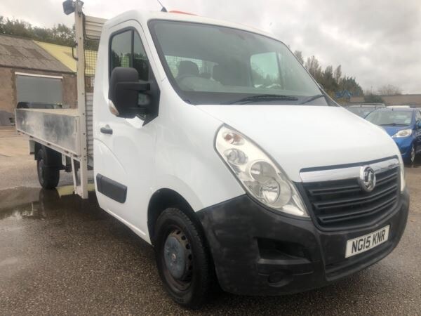 2015 VAUXHALL MOVANO 2.3 DCTI DROPSIDE/SCAFFOLD TRUCK - NO VAT - PX/FINANCE
