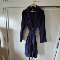 Men's blue robe - large 
