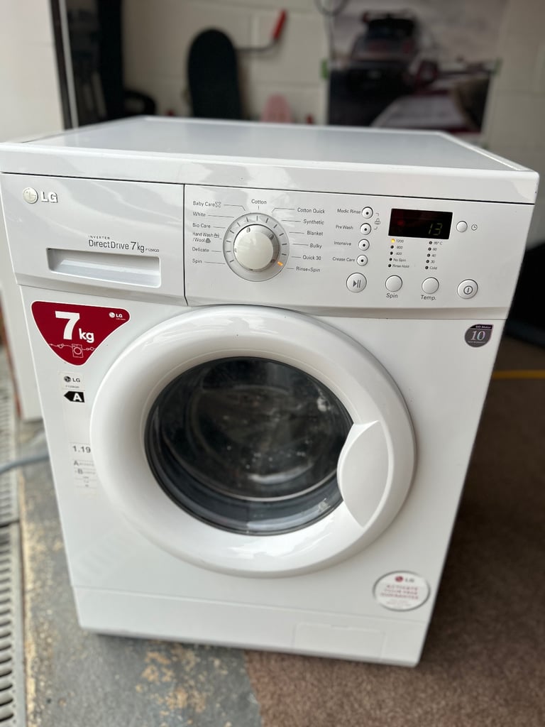 image for LG Direct drive 7kg washing machine