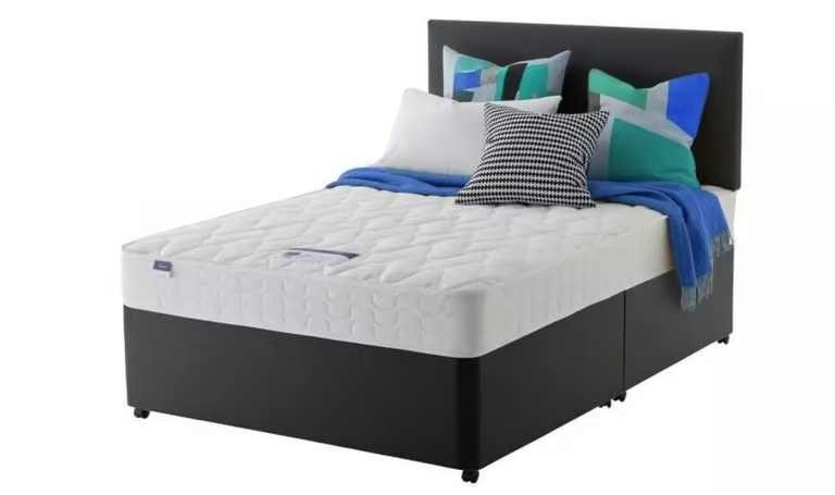 image for Brand New Divan king size bed base , Chesterfield Headboard ~~ Order Now