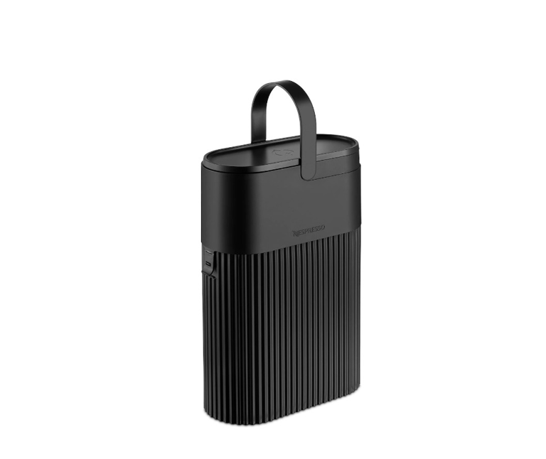 Black NESPRESSO Coffee Pod Recycling/Storage Bin