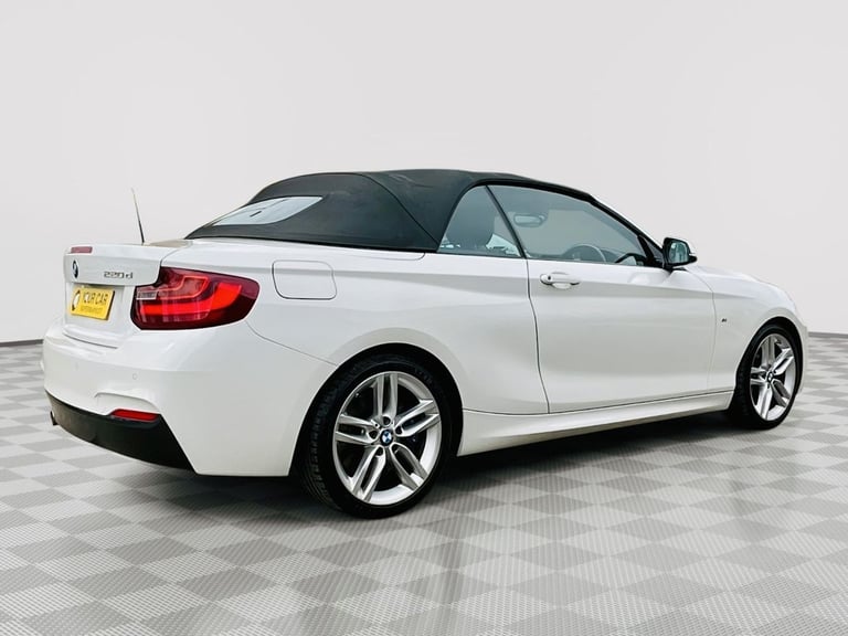 2017 BMW 2 Series 220d M Sport 2dr [Nav] CONVERTIBLE DIESEL Manual