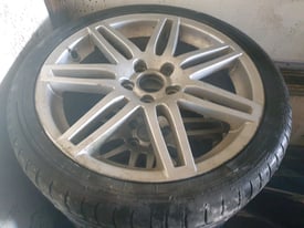Set of alloy wheels came off 2012 Audi s-line