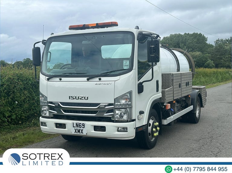  Isuzu N75 190 4 X 2 Vacuum/Jetter Tanker