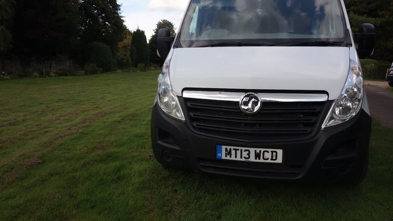 2013 VAUXHALL MOVANO 2.3d LWB 6 SPEED MANUAL 