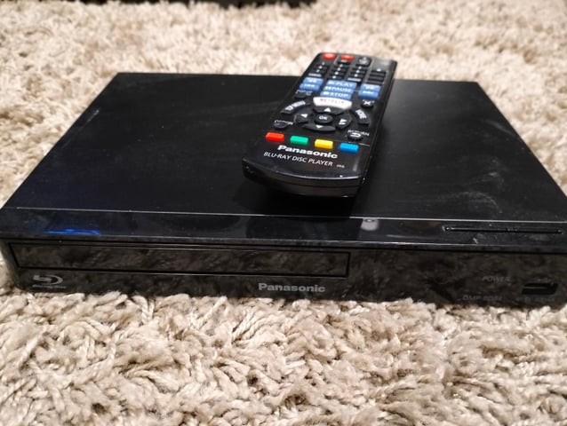 PENDING. Panasonic DMP-BD84 blu ray player and remote - no power lead | in  Whitchurch, Cardiff | Gumtree