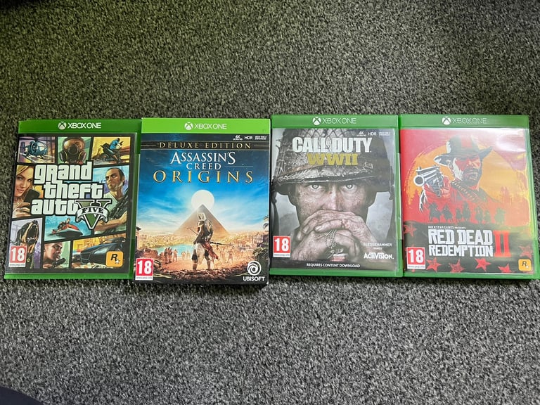 4 Xbox one games