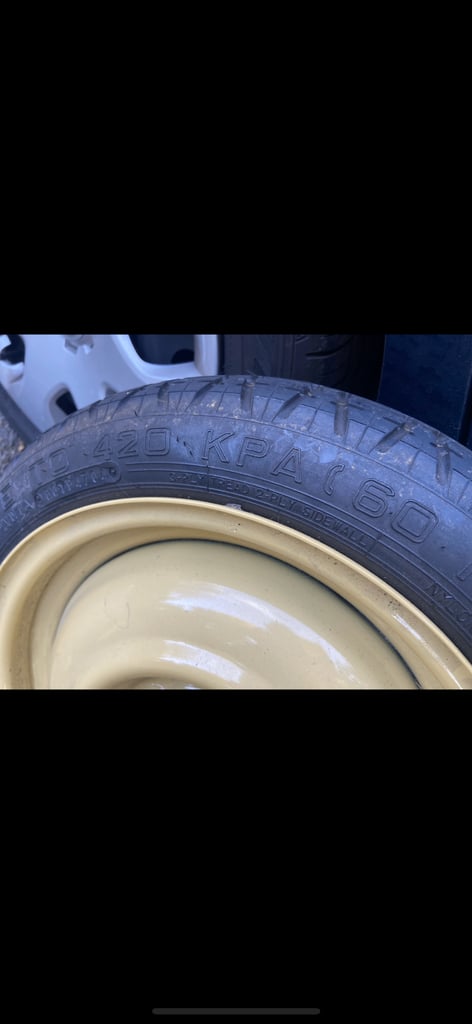 CAR SPARE TYPE - EXCELLENT CONDITION. 