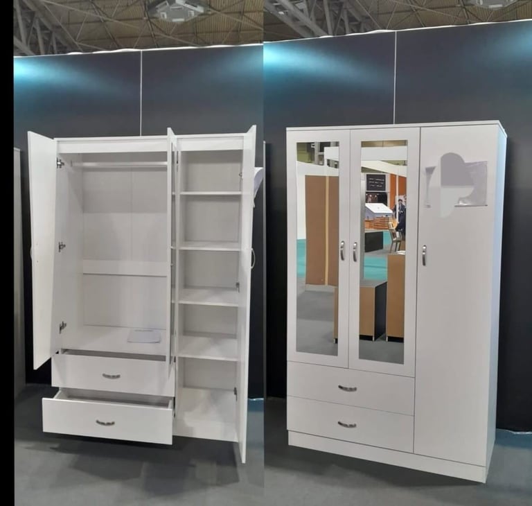 Brand New 2 To 10 Doors Wardrobe Available in Stock