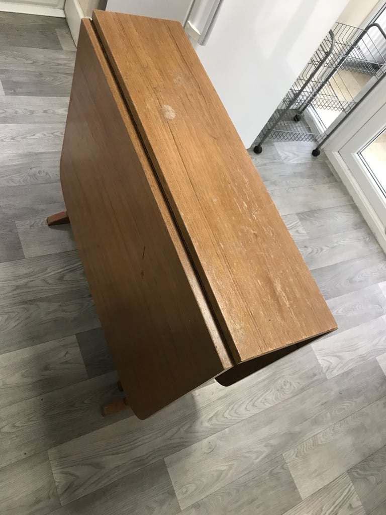 Folding Wooden dining table  - £20