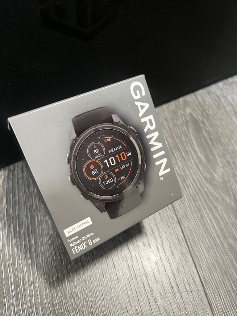 Garmin fenix 8 solar sapphire 