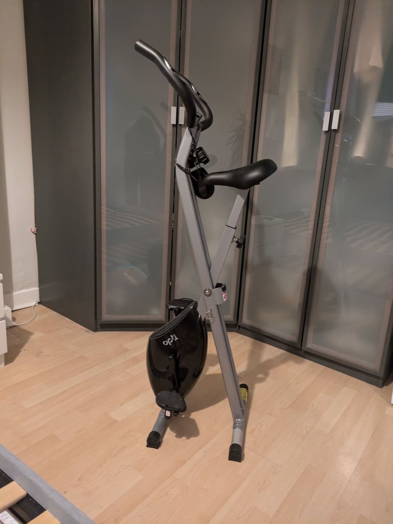 Opti folding magnetic exercise bike