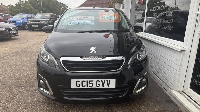 2015 Peugeot 108 1.2 PureTech Allure Euro 6 3dr HATCHBACK Petrol Manual