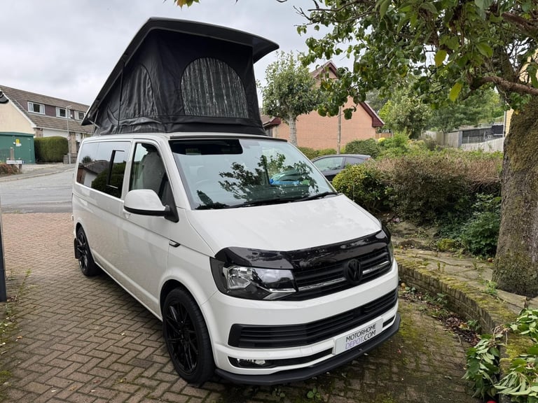 2019 VW T6 TRANSPORTER T28 HIGHLINE WHITE EURO 6 CAMPERVAN FOR SALE