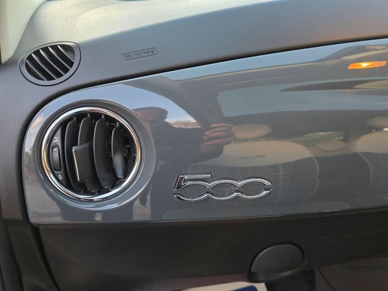 2018 Fiat 500 1.2 Lounge Euro 6 (s/s) 3dr Hatchback Petrol Manual