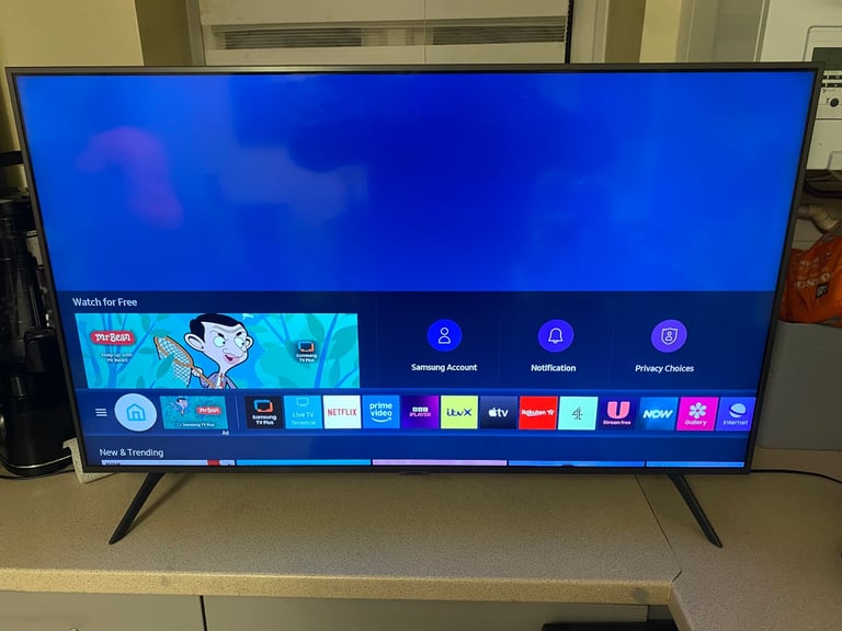 image for 43 inch Samsung smart 4K tv 